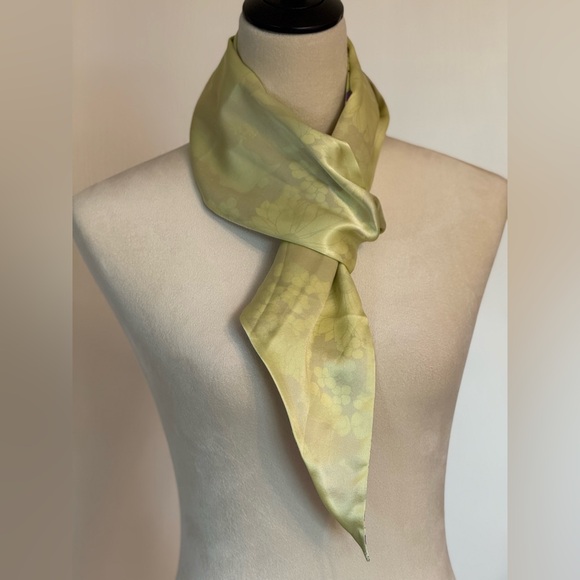 Talbots Reversible Silk Scarf - Picture 2 of 6